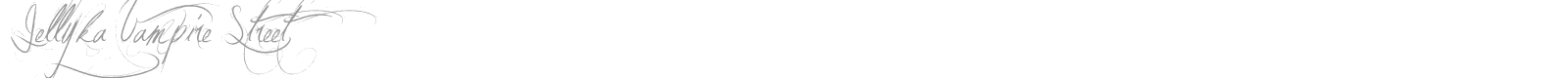 Jellyka Vampire Street font preview